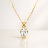 PENDENTE DIAMANTE CRIADO 1 QUILATE MARQUESA CERTIFICADO IGI