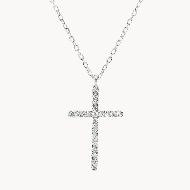 COLGANTE CRUZ Y DIAMANTES RIYA