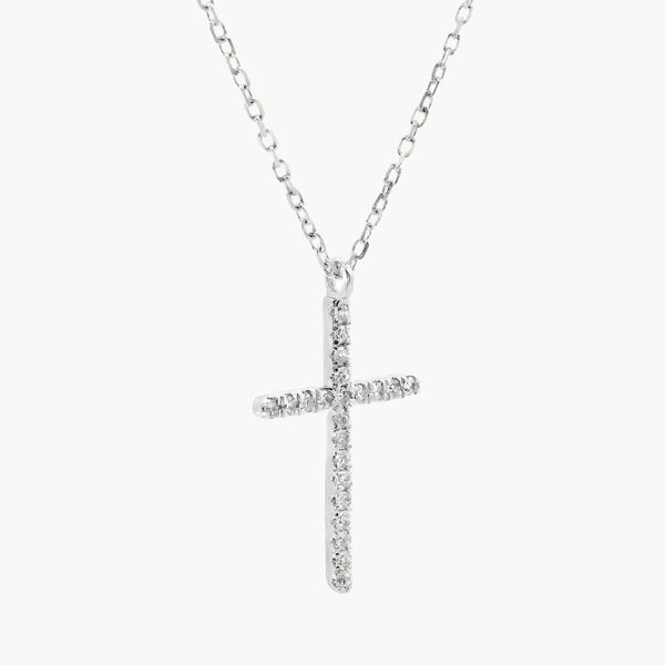 COLGANTE CRUZ Y DIAMANTES RIYA