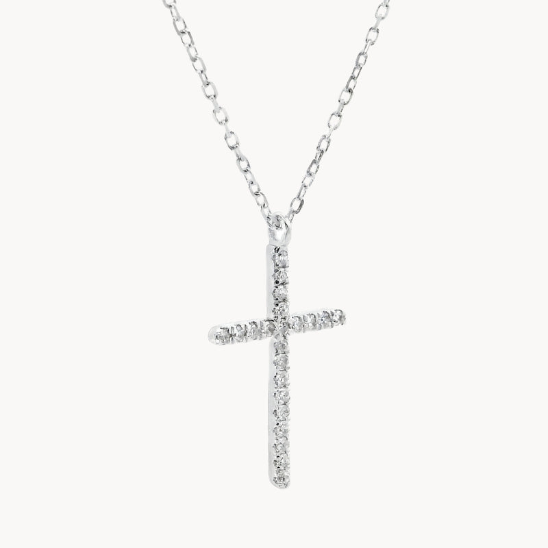 COLGANTE CRUZ Y DIAMANTES RIYA