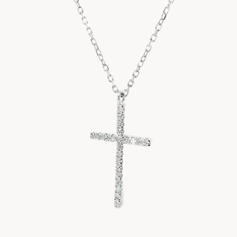 COLGANTE CRUZ Y DIAMANTES RIYA