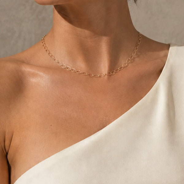 COLLAR ESLABONES OVALADOS