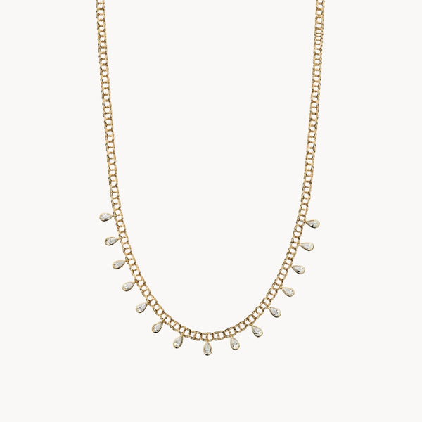 COLLAR GOTAS CON CIRCONITAS