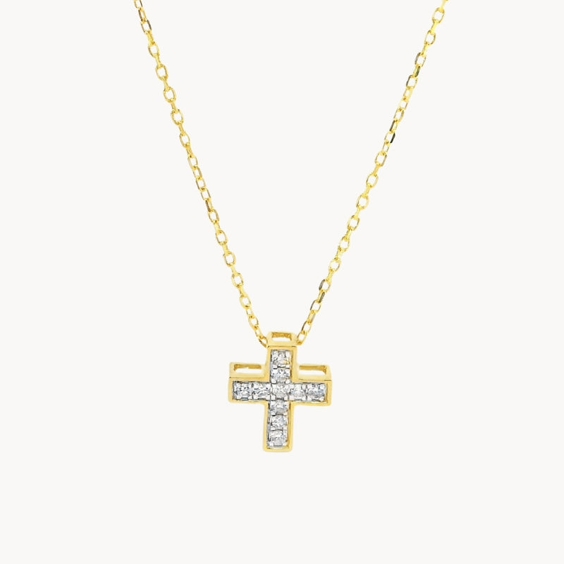 COLGANTE CRUZ Y DIAMANTES KELLEY