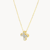 COLGANTE CRUZ Y DIAMANTES KELLEY