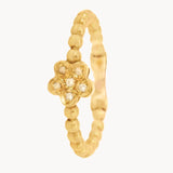 ANILLO ORO ROSA ESTRELLA CON DIAMANTES KAILYN
