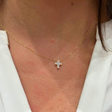 COLGANTE CRUZ Y DIAMANTES KELLEY