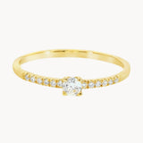 ANILLO SOLITARIO CON DIAMANTES 0.15 QUILATES MABELLE