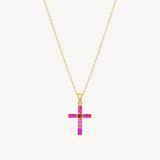 COLGANTE CRUZ CON CIRCONITAS NICOLINA