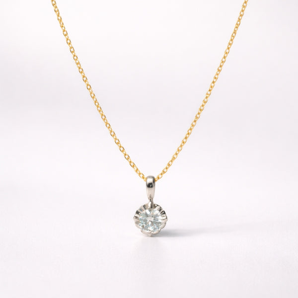PENDENTE BICOLOR COM ZIRCÓNIA NURIT