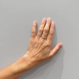 ANILLO CRUZ CON DIAMANTES 0.13 QUILATES BRITNEY
