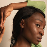 PENDIENTES CON DIAMANTE GARRAS 0.30 QUILATES PUNTO DE LUZ