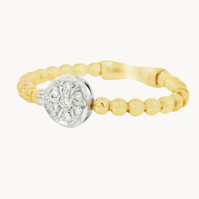 ANILLO CON DIAMANTES ASTRA