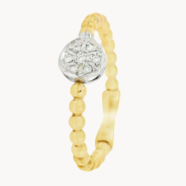 ANILLO CON DIAMANTES ASTRA