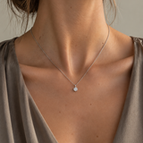 COLGANTE ROSETON DE DIAMANTES BRILLANTES