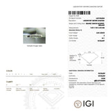 COLGANTE DIAMANTE CREADO 2.030 QUILATES BRILLANTE CERTIFICADO IGI