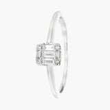 ANILLO CON DIAMANTES STELA