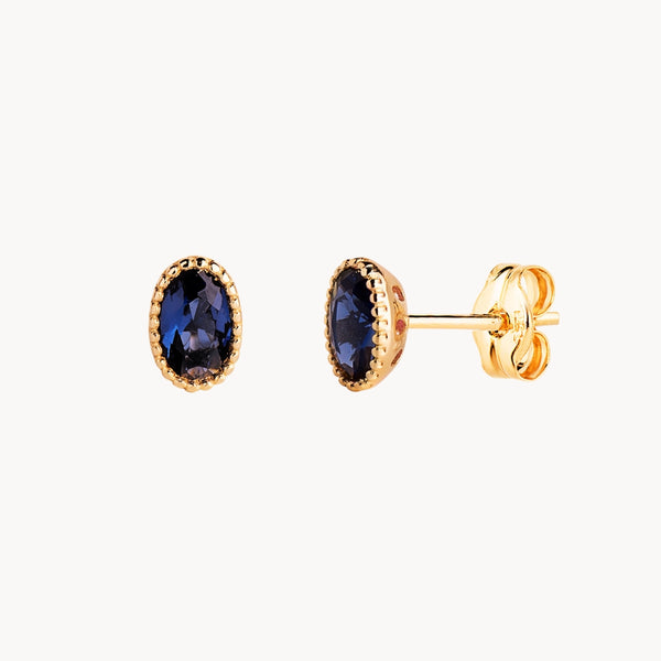 PENDIENTES BOCEL BOLITAS CIRCONITA AZUL