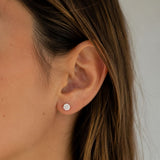 PENDIENTES ROSETA CON DIAMANTES