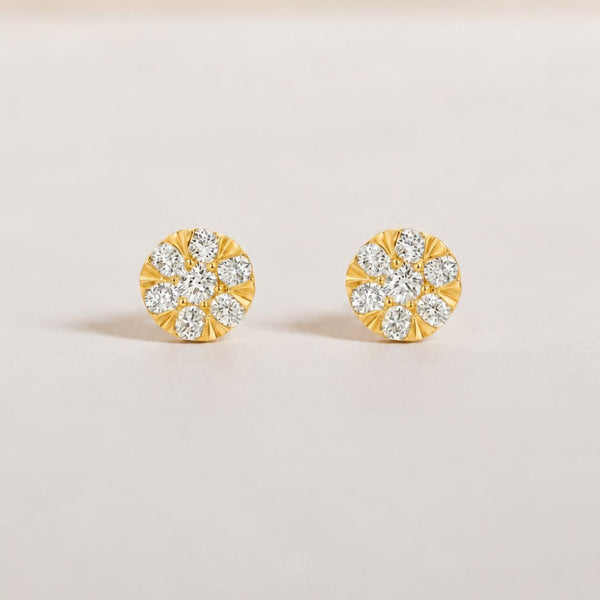 PENDIENTES CON DIAMANTES