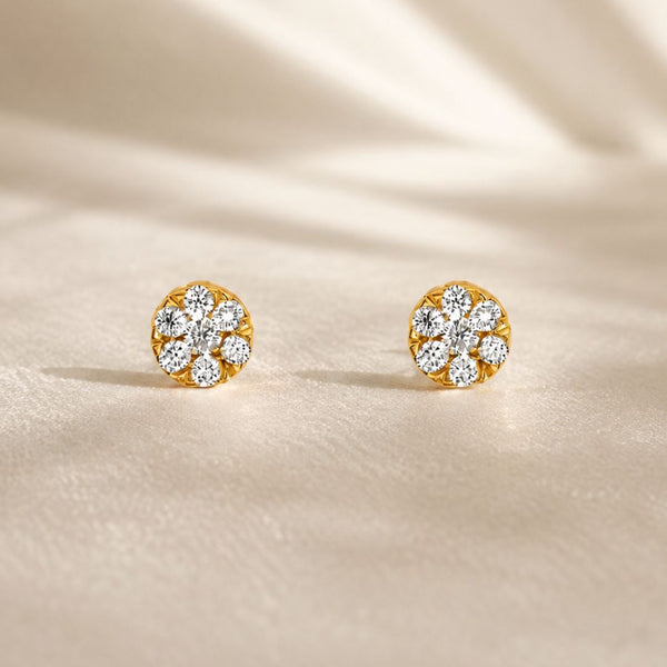 PENDIENTES CON DIAMANTES