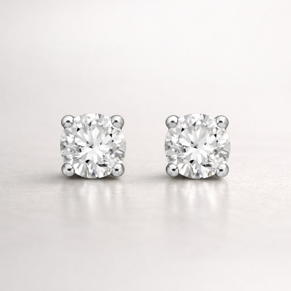 PENDIENTES DIAMANTES CREADOS 1.490 QUILATES CERTIFICADO IGI