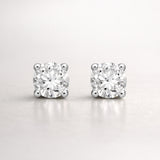 PENDIENTES DIAMANTES CREADOS 1.490 QUILATES CERTIFICADO IGI