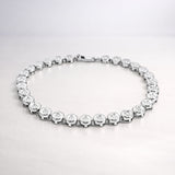 PULSERA RIVIERE DIAMANTES CREADOS CHATONES CARLEY