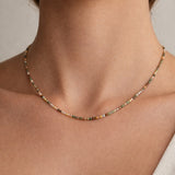 COLLAR JASPE Y BOLAS EMELDA