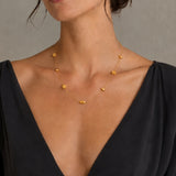 COLLAR FLORES Y OVALOS SIONED