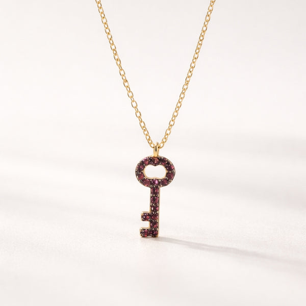 PENDENTE CRUZ COM RUBIS THEA