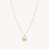 PENDENTE COM INICIAL E ESMALTE