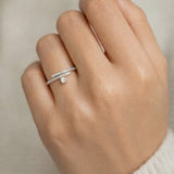 ANILLO CON DIAMANTES JOHANNE