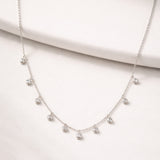 COLLAR CON CIRCONITAS EN CHATON LUVENIA