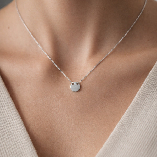 Pendente Disco Satinado Adonia