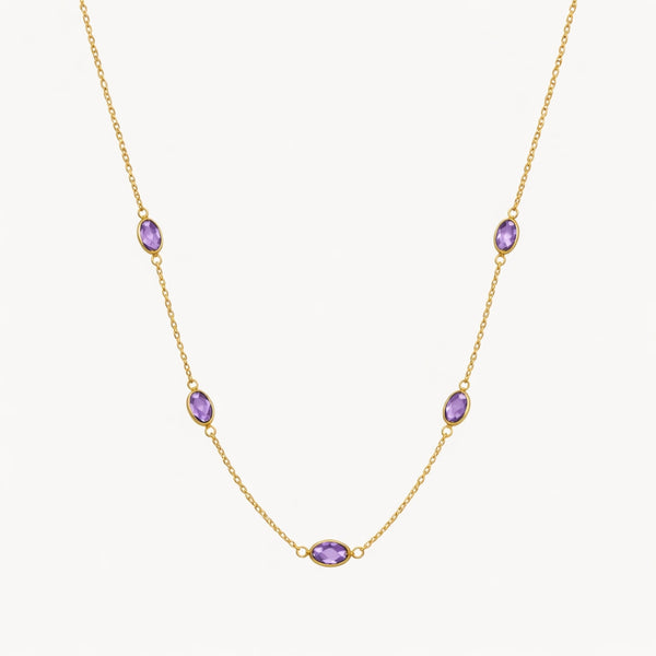 COLAR COM AMETISTAS ENA