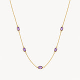 COLAR COM AMETISTAS ENA