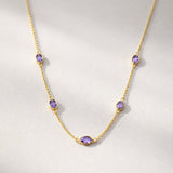 COLAR COM AMETISTAS ENA