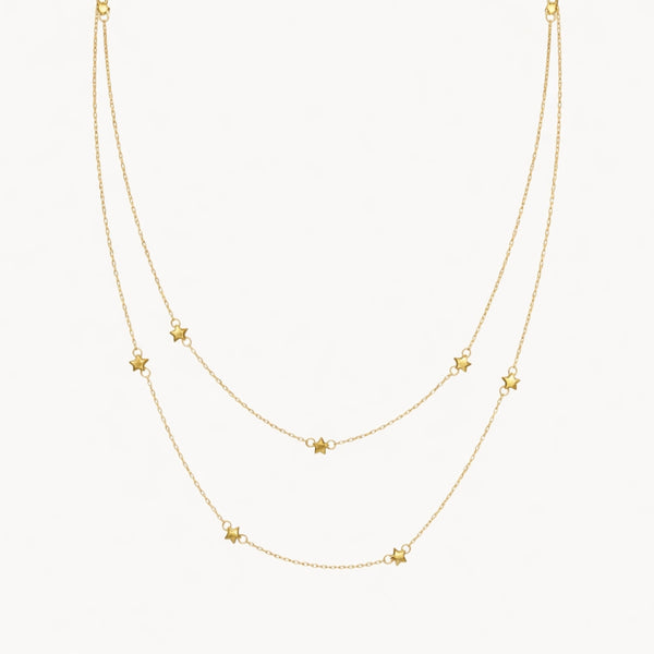 COLLAR DOBLE ESTRELLAS ARLENE