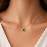 COLGANTE CUARZO VERDE VIVIANA