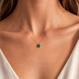 COLGANTE CUARZO VERDE PIXIE