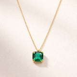 COLGANTE CUARZO VERDE PIXIE