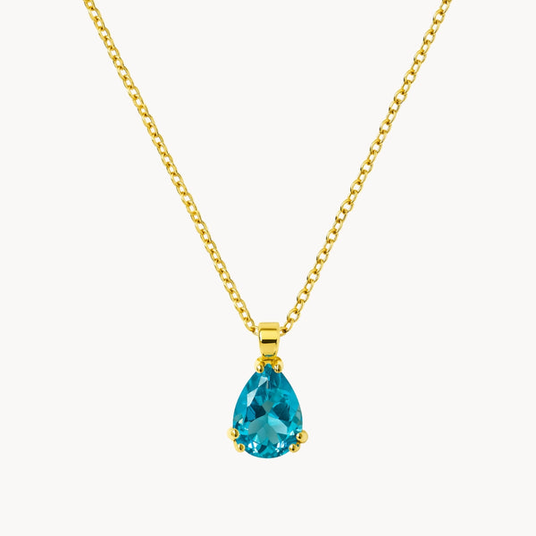 COLGANTE CUARZO AZUL MAKENA