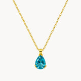 COLGANTE CUARZO AZUL MAKENA