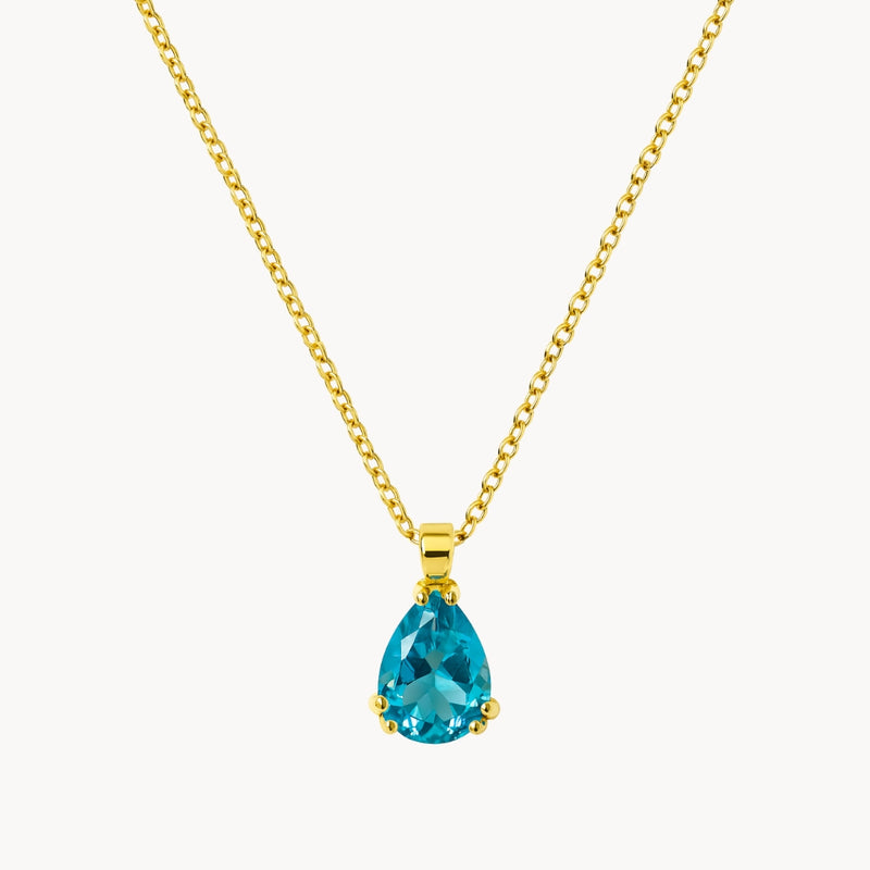 COLGANTE CUARZO AZUL MAKENA