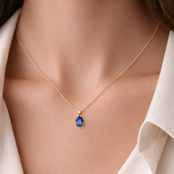 COLGANTE CUARZO AZUL KIM