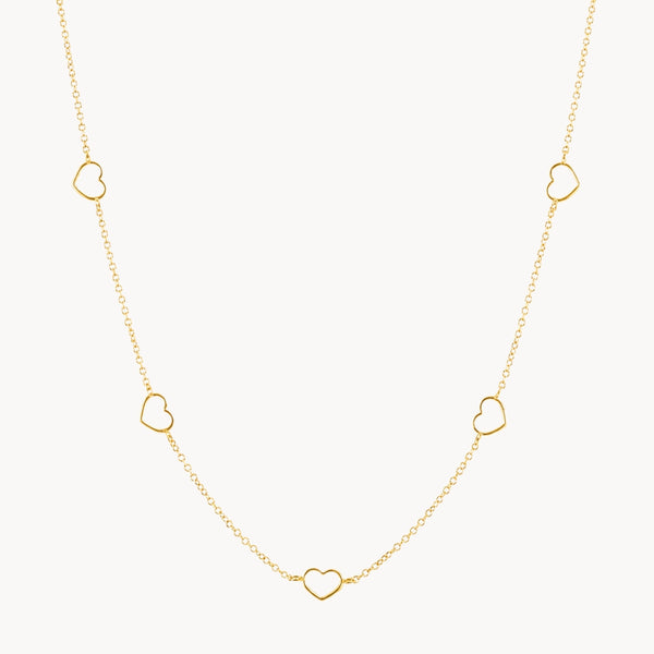 COLLAR CORAZONES ROMINA