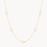 COLLAR CORAZONES ROMINA