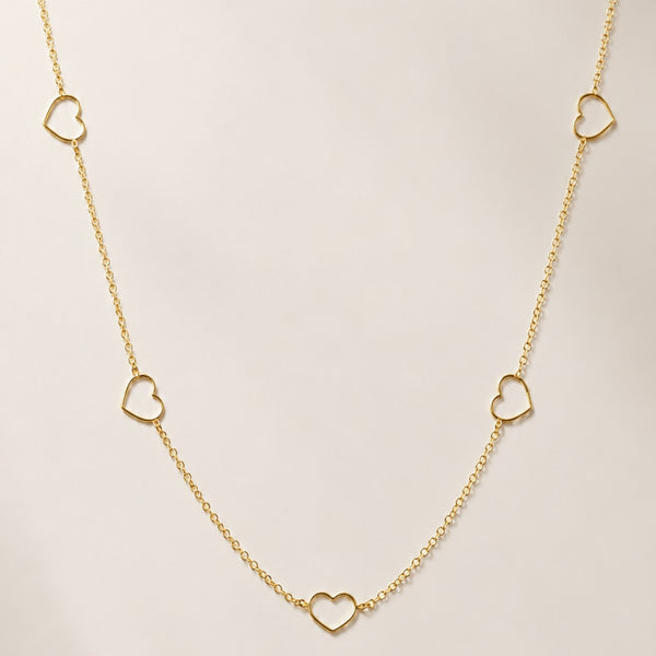 COLLAR CORAZONES ROMINA