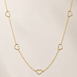 COLLAR CORAZONES ROMINA